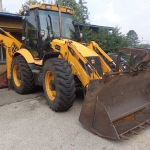 foto JCB 4CX joystick docs backhoe-loader