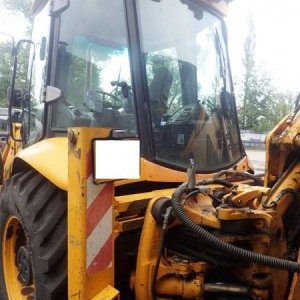 foto JCB 4CX joystick docs backhoe-loader