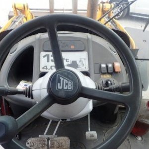 foto JCB 4CX joystick docs backhoe-loader