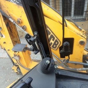 foto JCB 4CX joystick docs backhoe-loader