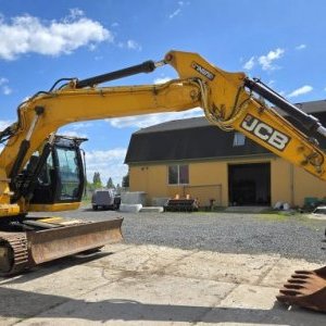 foto 24t excavator eko oil JCB JZ235 hydr.cutter too! tracked digger