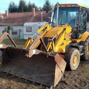 foto JCB 3CX joystick docs backhoe-loader