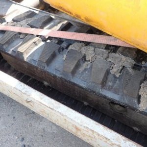foto 6.4t mini excavator rubber JCB 8052 good belts tracked digger